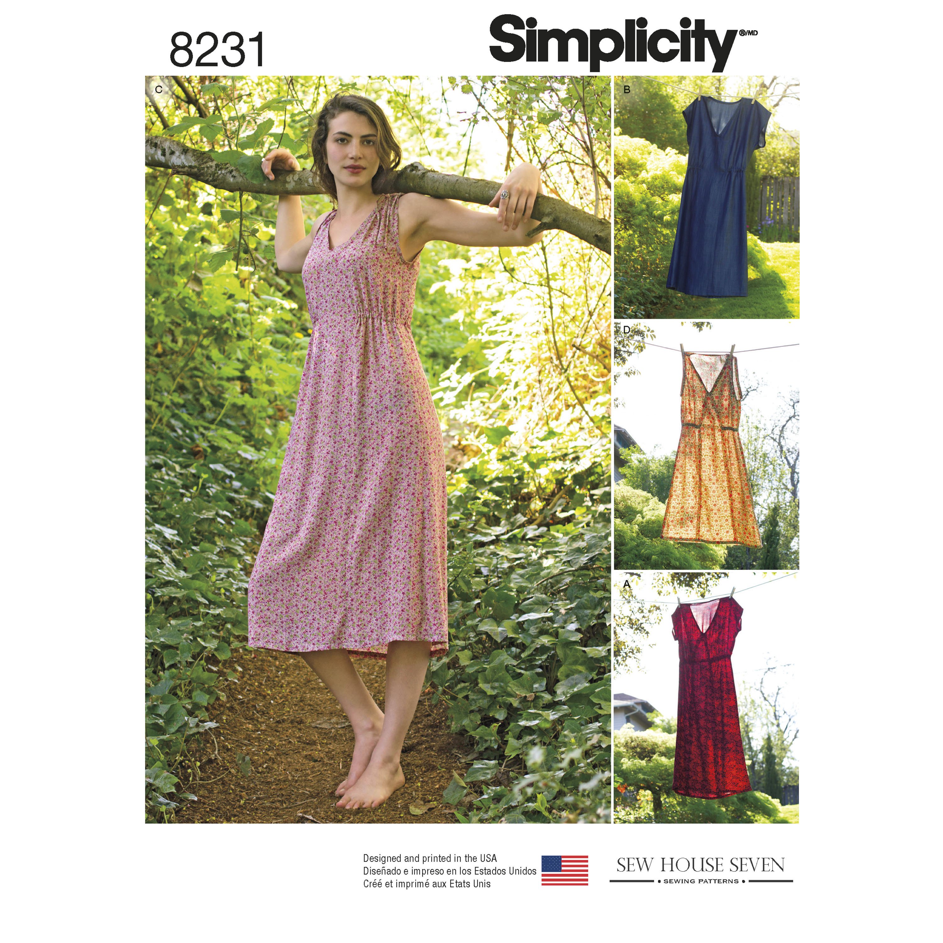 Sew House Seven 'Mississippi Avenue' dress (Simplicity 8231